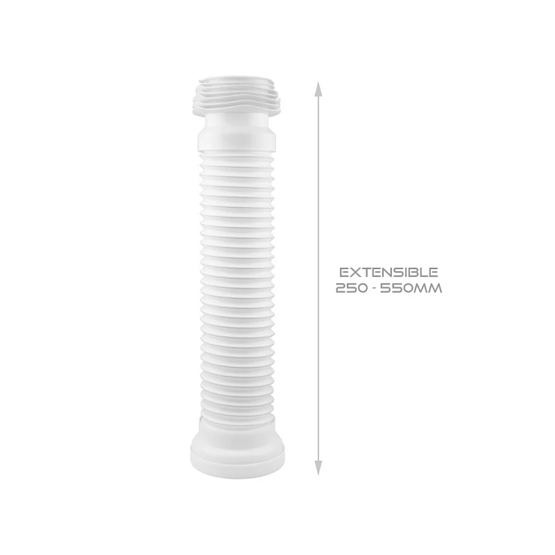 Manguito Conexion Inodoro Extensible Ø 80-110 Mm
