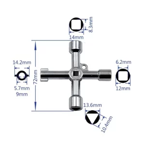 Llave Puerta Contador Universal