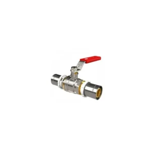 Valvula Espera Pn 30 Multicapa Prensar Palanca Rojo Inox Ø 16x2