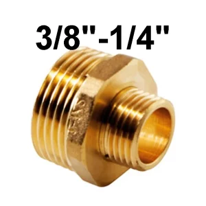 Machon Laton Reducico M-m 3/8" 1/4"