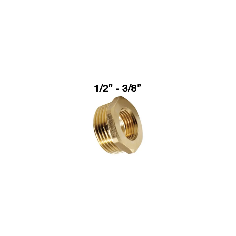 Tuerca Laton Reduccion 1/2" 3/8"