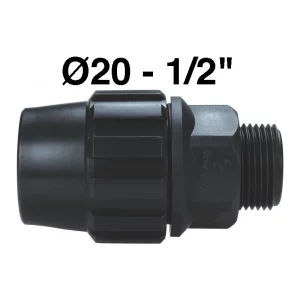 Enlace Rosca Macho 20-1/2 Fitting