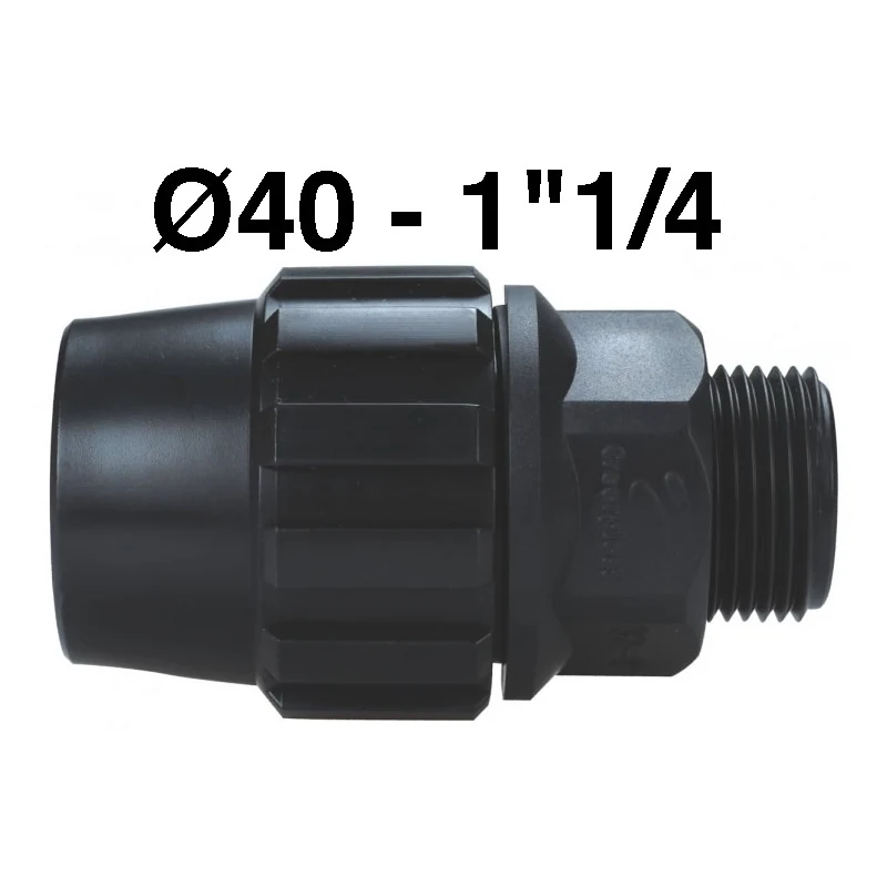Enlace Rosca Macho 40-1 1/4 Fitting