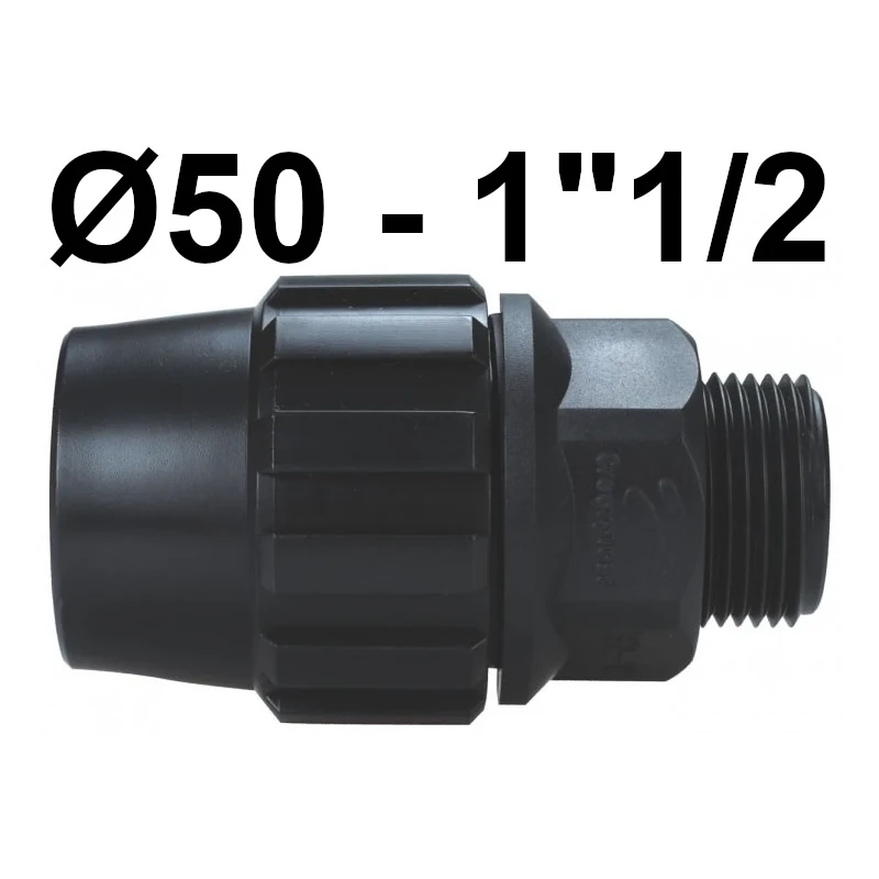 Enlace Rosca Macho Ø 50-1 1/2" Fitting