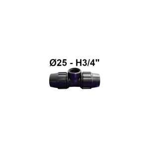 Te Derivacion Hembra 25 - 3/4 Fitting