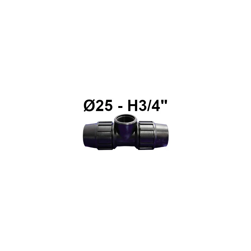 Te Derivacion Hembra 25 - 3/4 Fitting