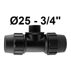 Te Derivacion Macho 25 - 3/4 Fitting