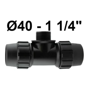 Te Derivacion Macho 40 - 1 1/4 Fitting