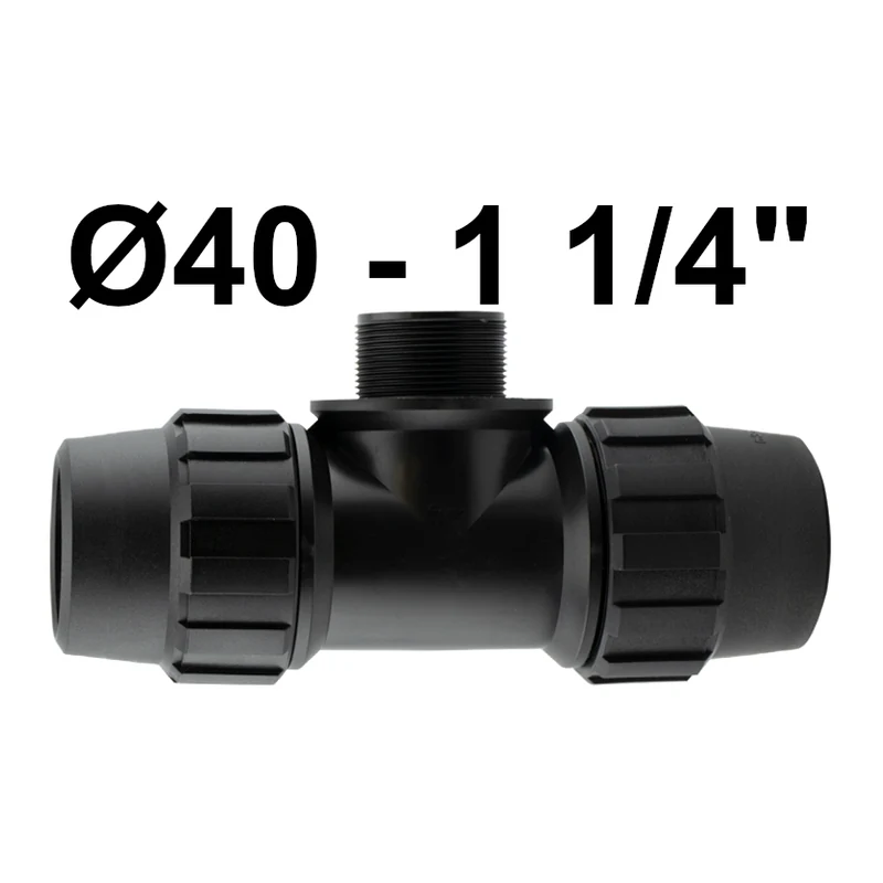Te Derivacion Macho 40 - 1 1/4 Fitting