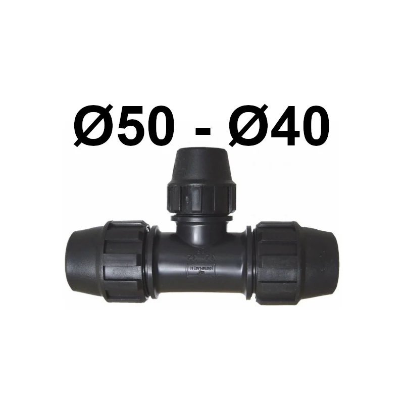 Te Reducida 50-40 Fitting