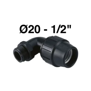 Codo Macho 20-1/2 Fitting