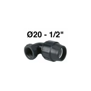 Codo Hembra 20-1/2 Fitting