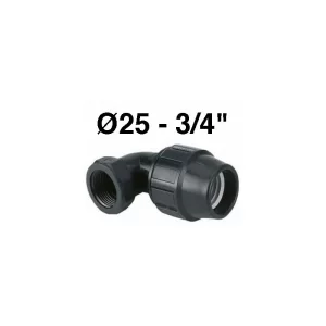 Codo Hembra 25-3/4 Fitting