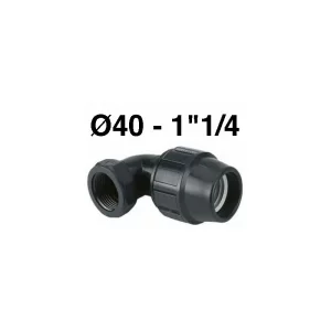 Codo Hembra 40-1 1/4 Fitting
