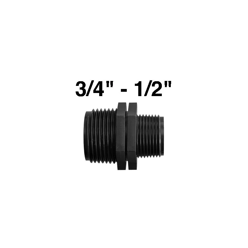 Machon Roscado Reducido P.p 3/4" X 1/2"