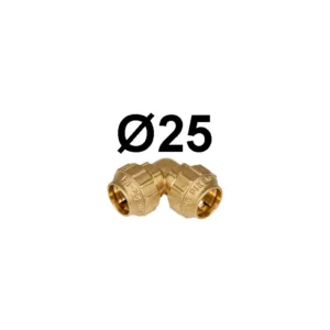Codo 25 Laton Fitting