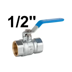 Valvula Esfera Metal Maneta H-h 1/2"