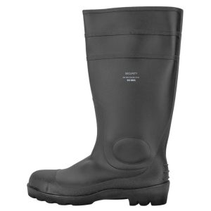 Bota agua seguridad S5 de PVC con puntera de acero y suela antideslizante