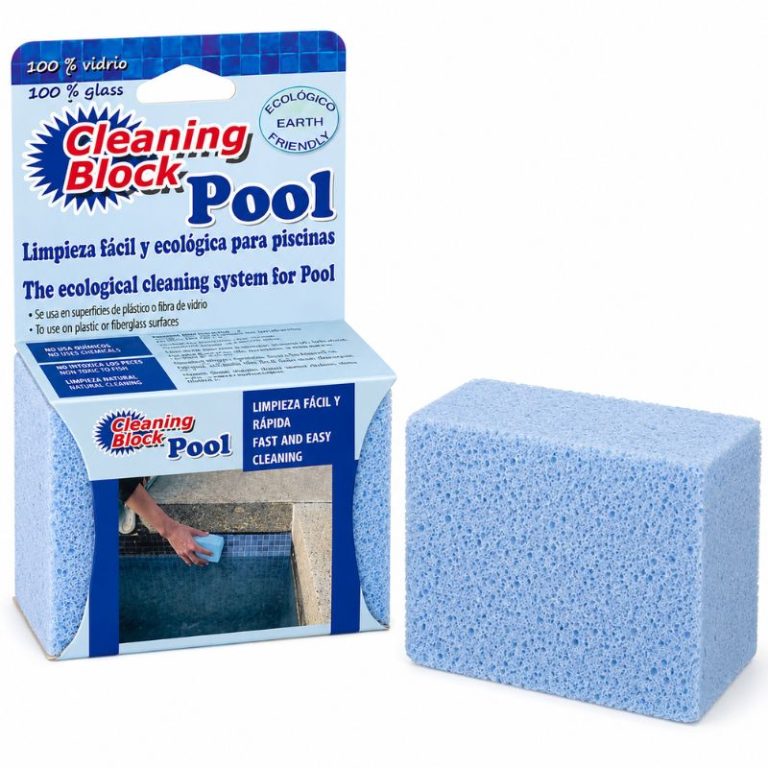 Bloque limpiador para piscinas Cleaning Block Pool de Polydros fabricado con vidrio reciclado