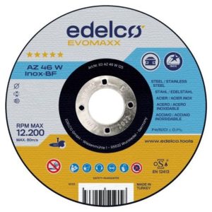 Disco corte metal inox EvoMaxx AZ 46 W para amoladora angular