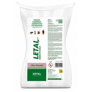 Insecticida Letal Plus 1kg Powder de Zotal para insectos rastreros y ácaros