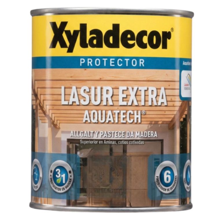 Lasur madera Xyladecor Aquatech Extra disponible en acabado mate y satinado