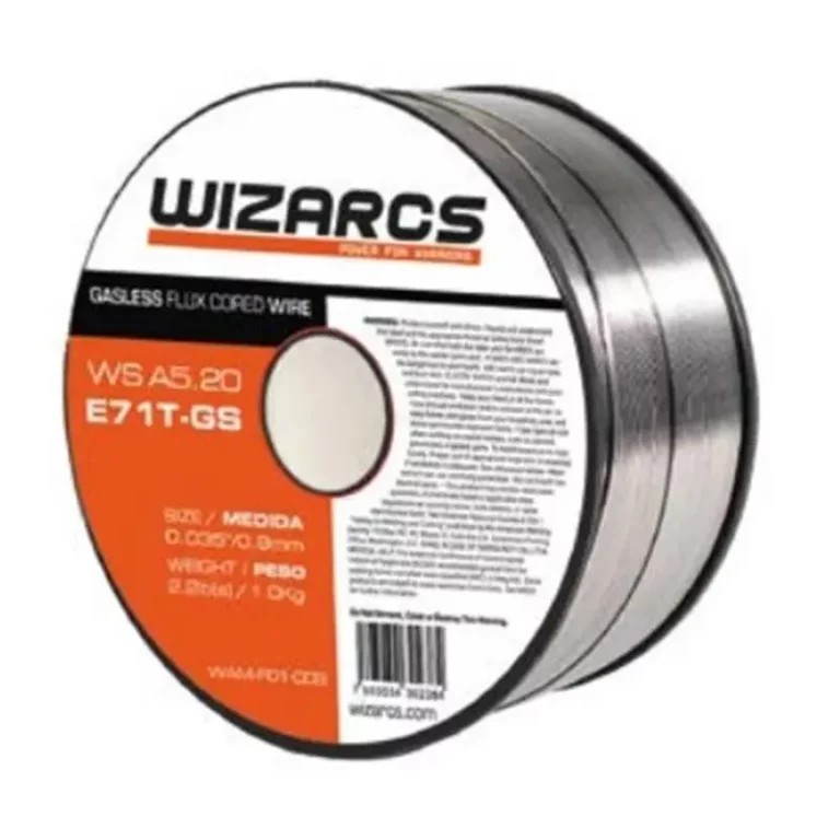 hilo soldar sin gas WIZARCS E71T-GS bobina de 1 kg